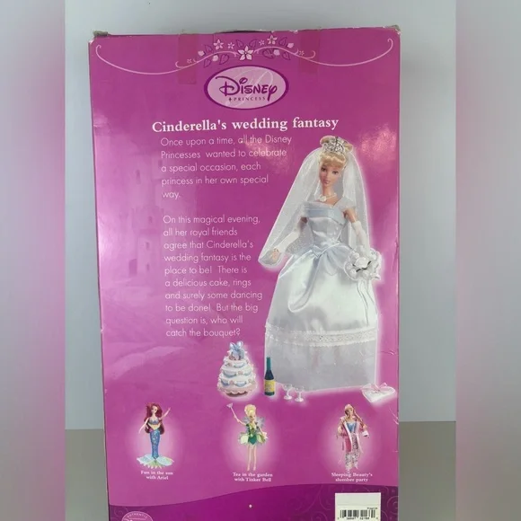 Cinderella Barbie Doll Disney Store Princess Doll Collection - Picture 3 of 4